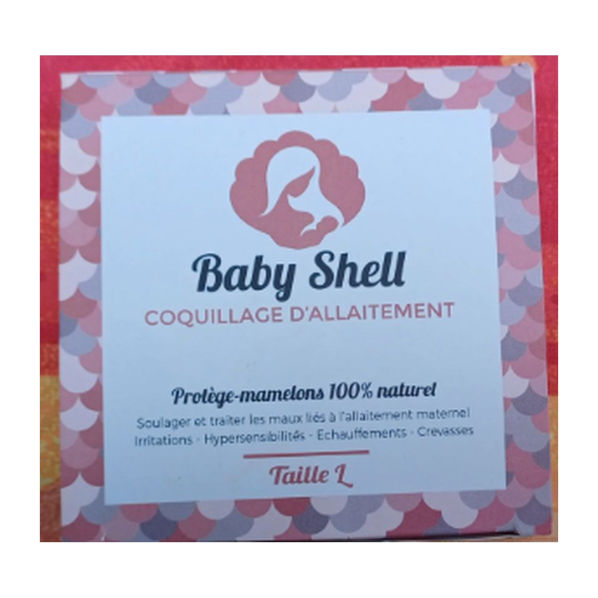 Coquillages d'allaitement — taille L